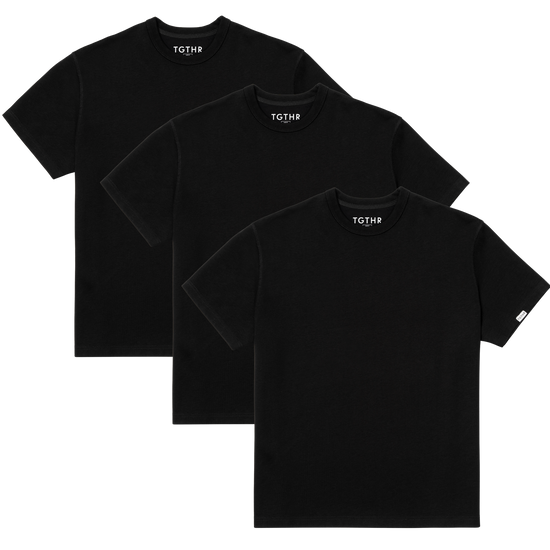 TG1 BLACK TEE 3-PACK