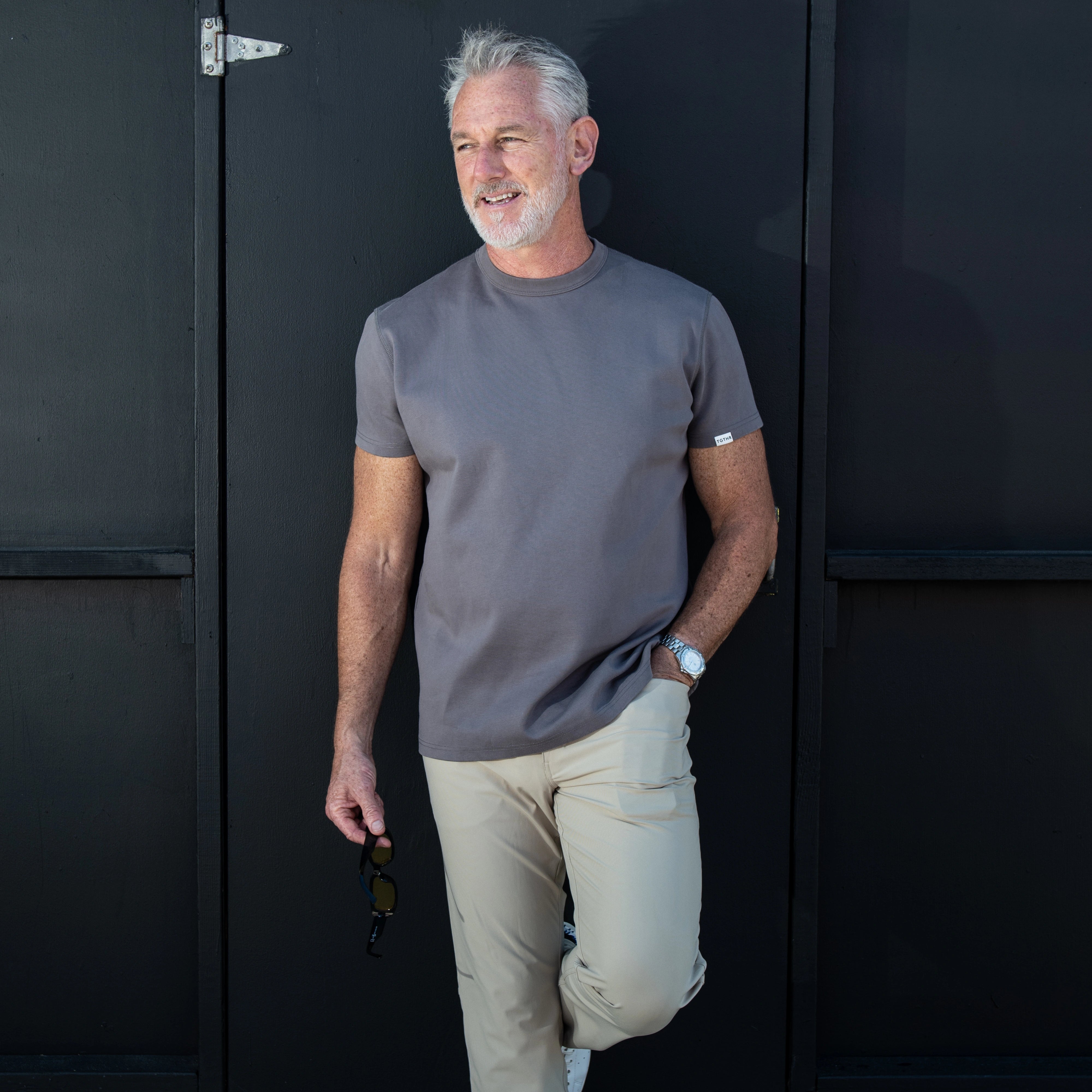 Dad Bod fit — fabric doesn't cling